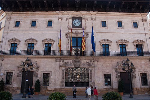 La mairie de Palma de Majorque - Ajuntament