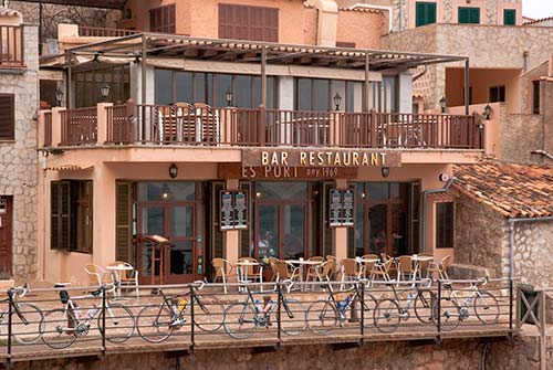 Restaurant Es Sport au port de Valldemossa, Majorque